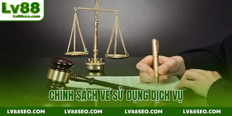 Chính sách về sử dụng dịch vụ